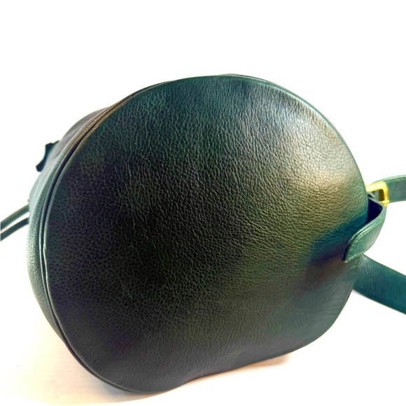 Green Leather Shoulder Bag - Picture 5 of 12